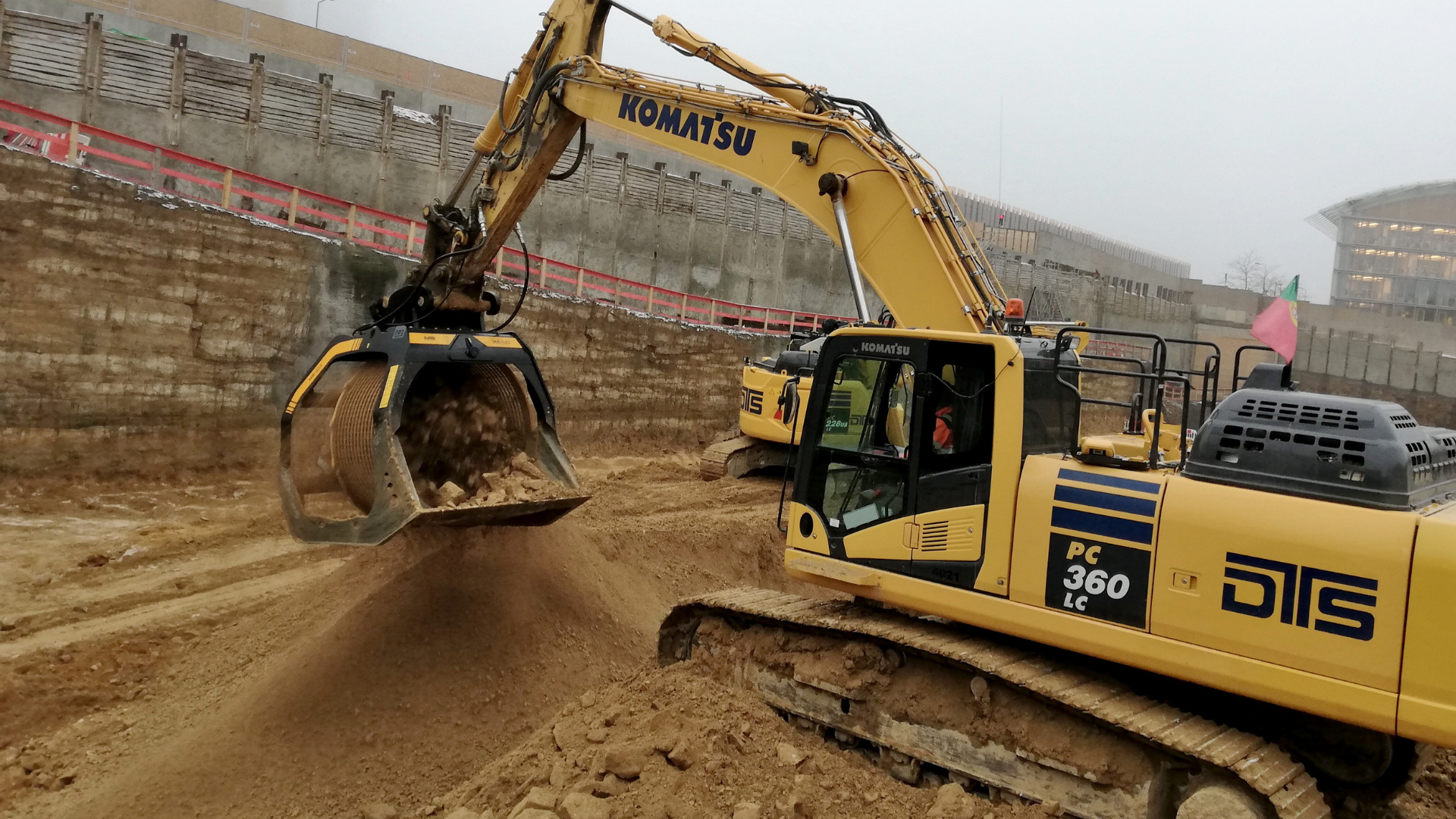 Create your own on-site recycling center!