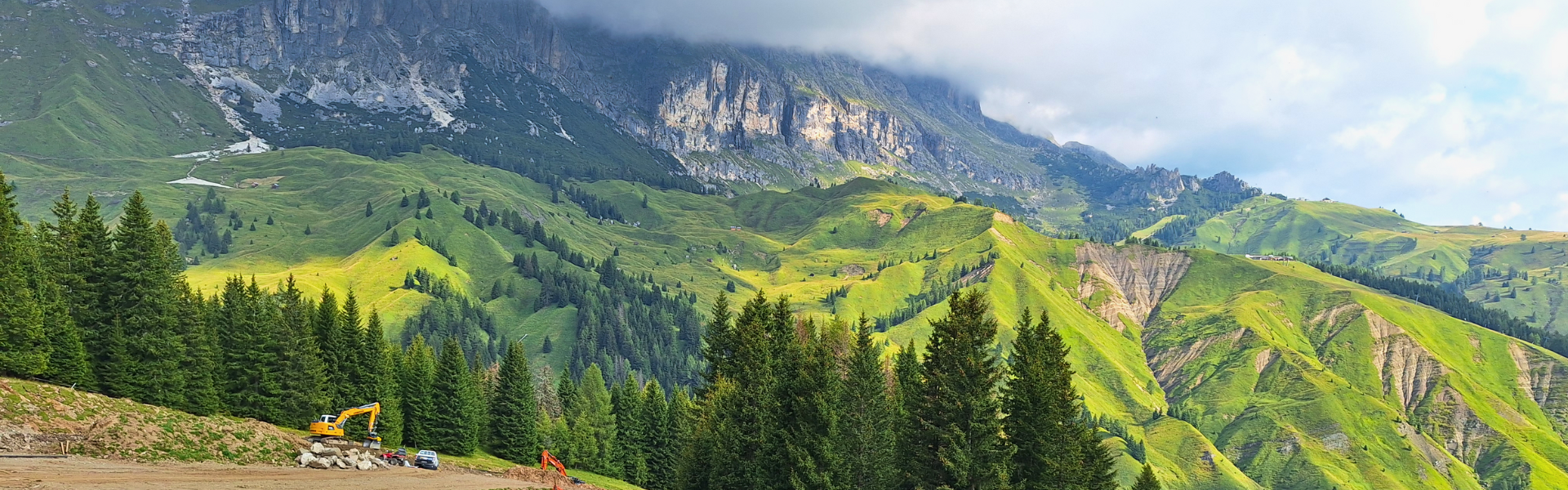 Reducing hauling and disposal costs in remote mountain jobsites with mobile crushers.