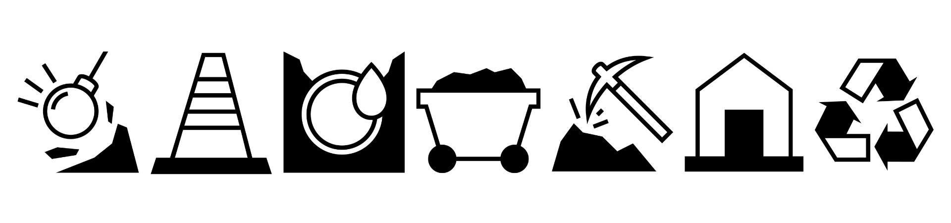 Ideal Applications for MB Crusher BF90.3: Road Construction, Demolition, and Utility Work in the US.