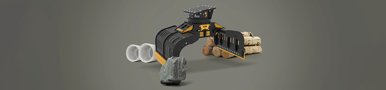 The MB-G sorting grapples combine precision and speed.